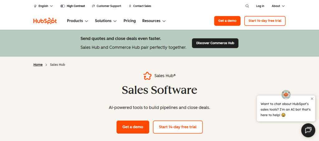 HubSpot Sales Hub