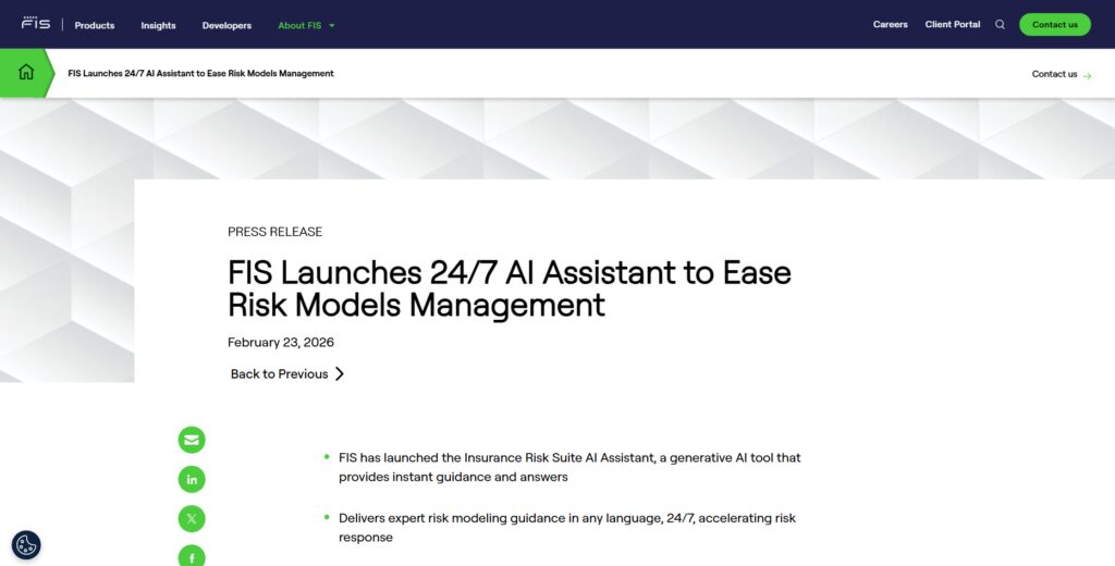 FIS Global AI Risk Suite