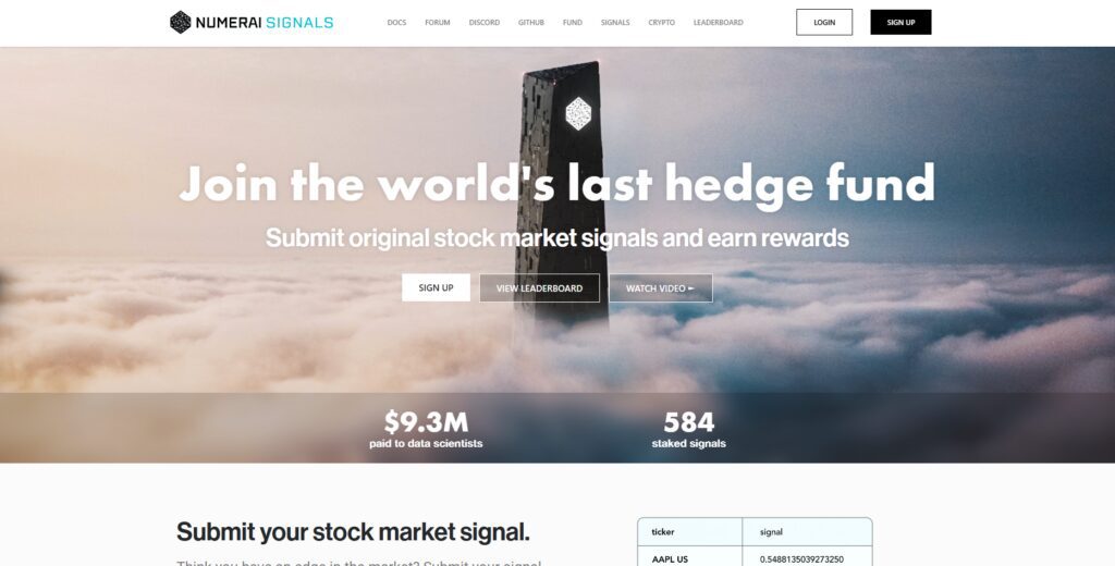 Numerai Signals