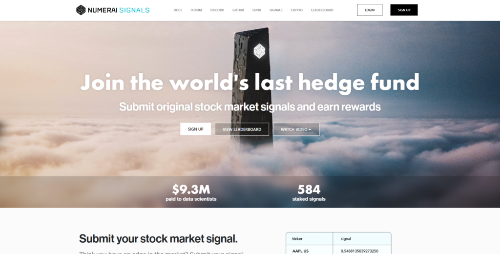 10 Financial Software Tools That Integrate Banking, Crypto, and AI Insights 9 Numerai Signals