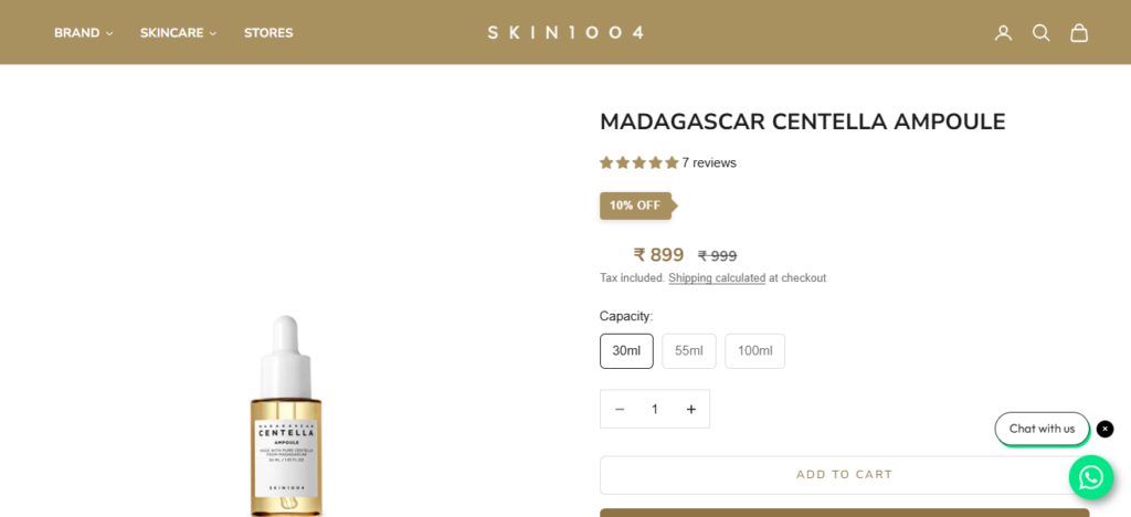 Skin1004 (Centella Asiatica)