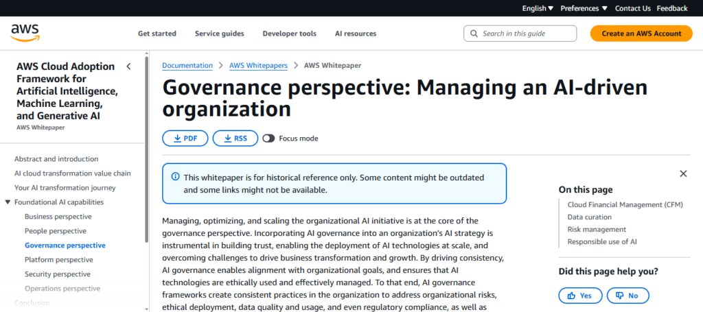 AWS AI Governance Suite