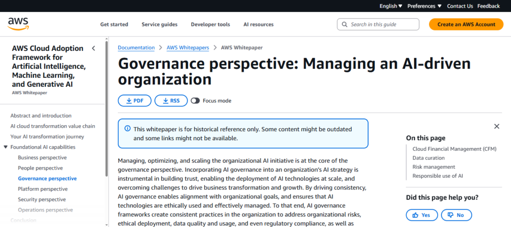 AWS AI Governance Suite