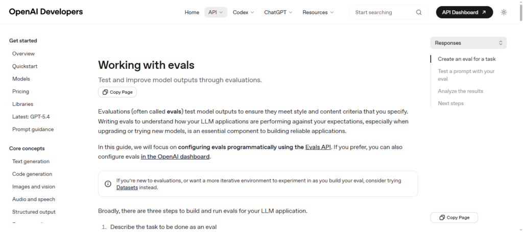 OpenAI Eval Framework