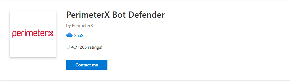 PerimeterX Bot Defender