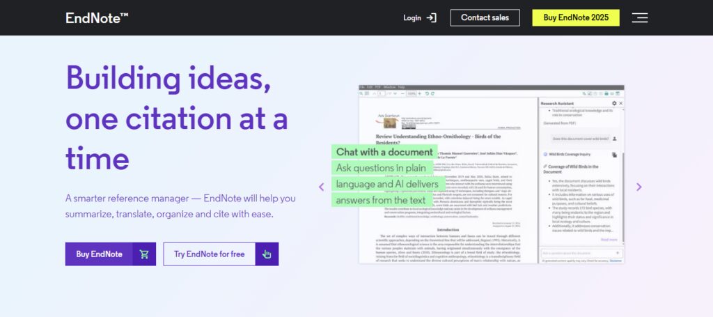 EndNote AI