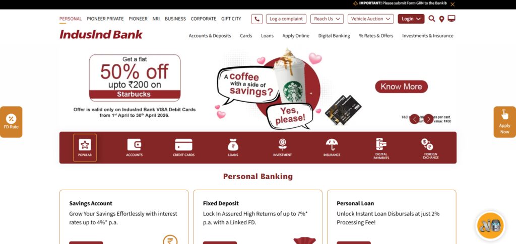 IndusInd Bank