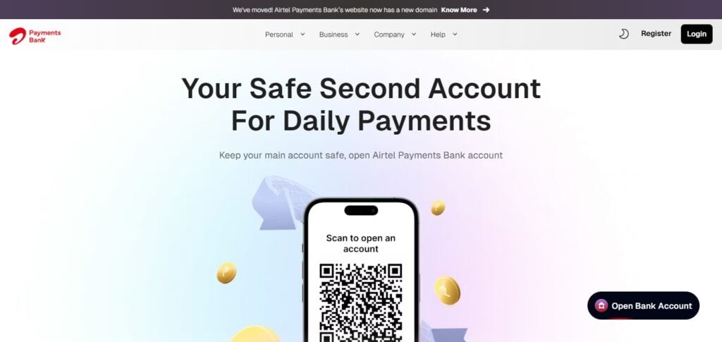 Airtel Payments Bank Savings Account