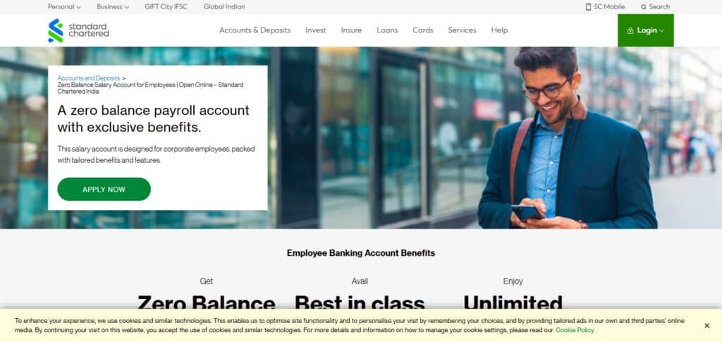 Standard Chartered Salary Account