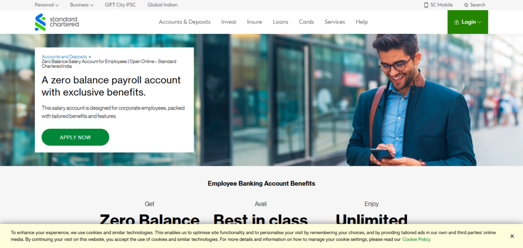 Standard Chartered Salary Account