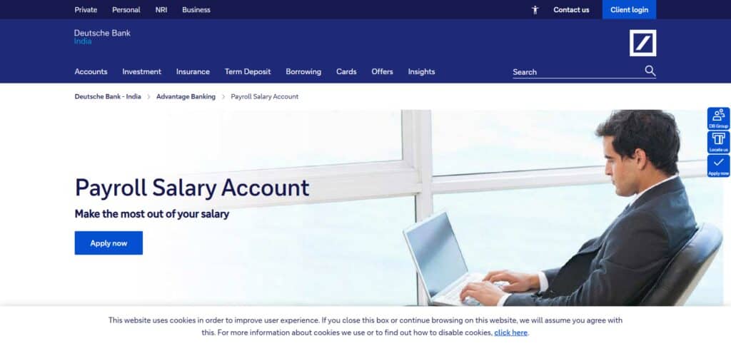 Deutsche Bank Salary Account