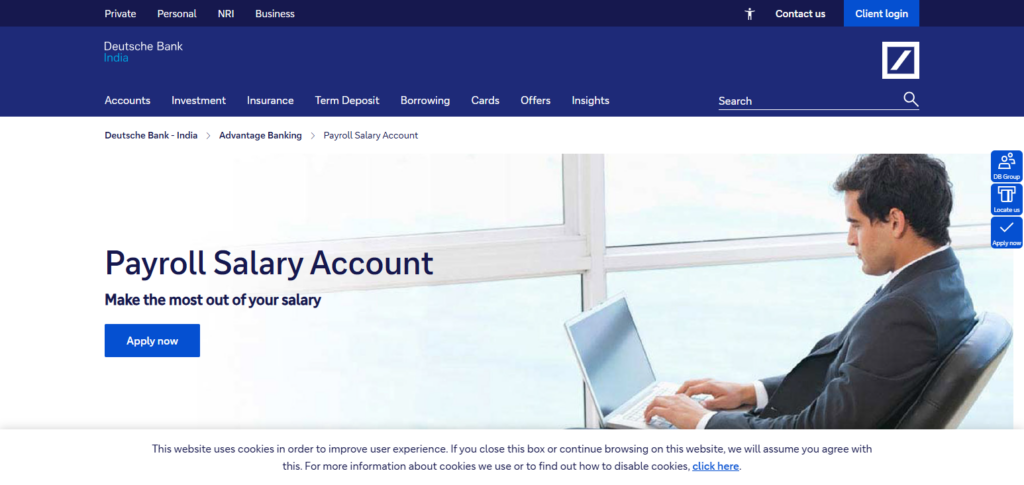 Deutsche Bank Salary Account