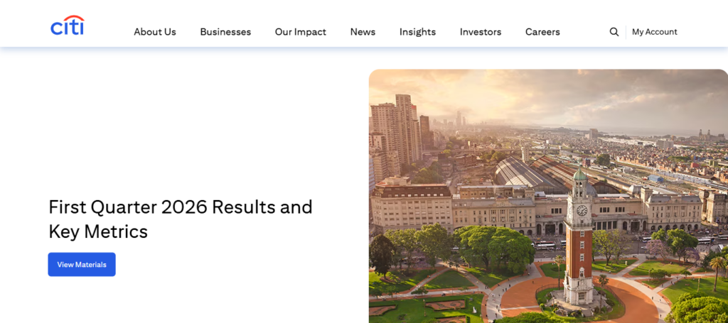 2. Citibank International Personal