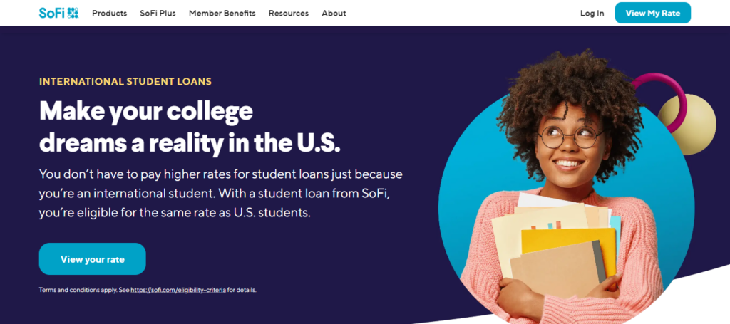 SoFi International Student Loans