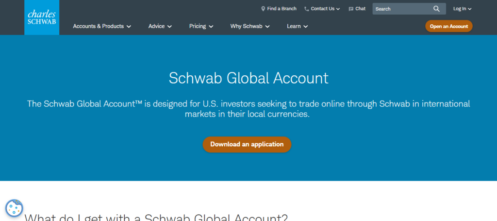 Charles Schwab Global Account