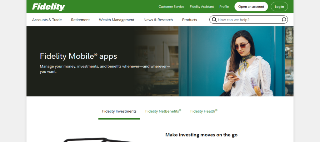 Fidelity International Trading App
