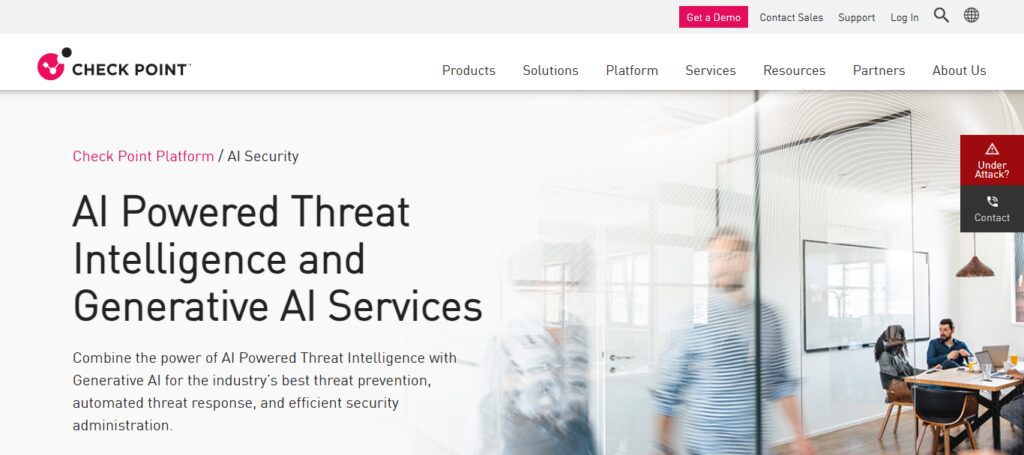 9. Check Point Infinity AI