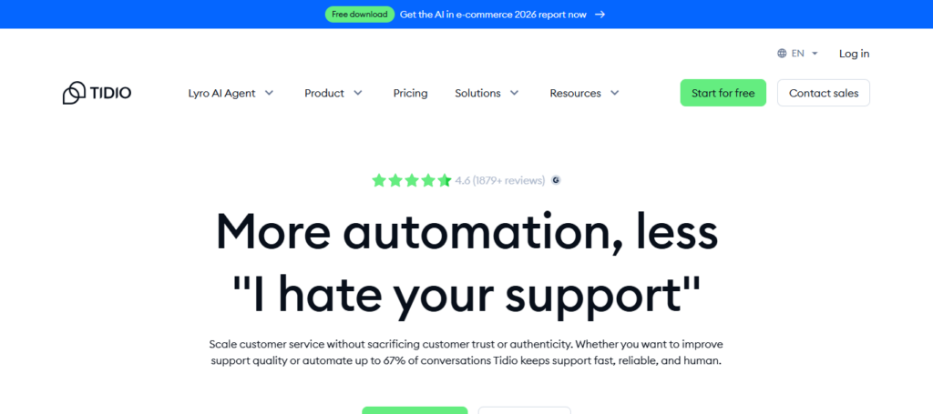 Tidio AI