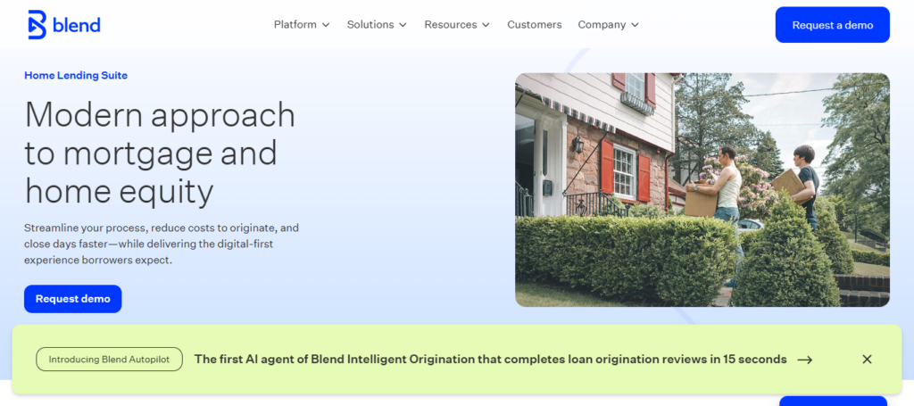Blend AI Mortgage Suite