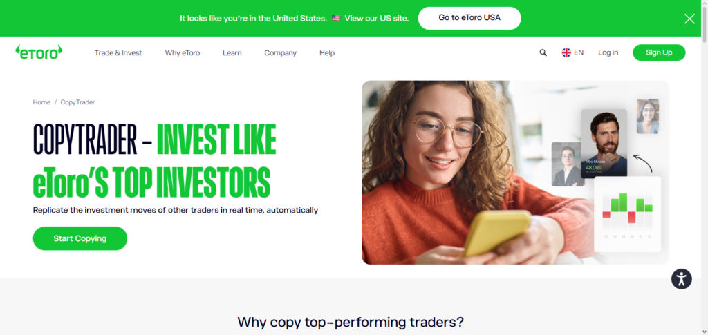 eToro CopyTrader
