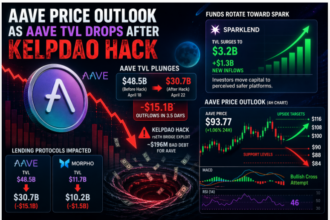 AAVE Price Outlook as Aave TVL Drops After KelpDAO Hack