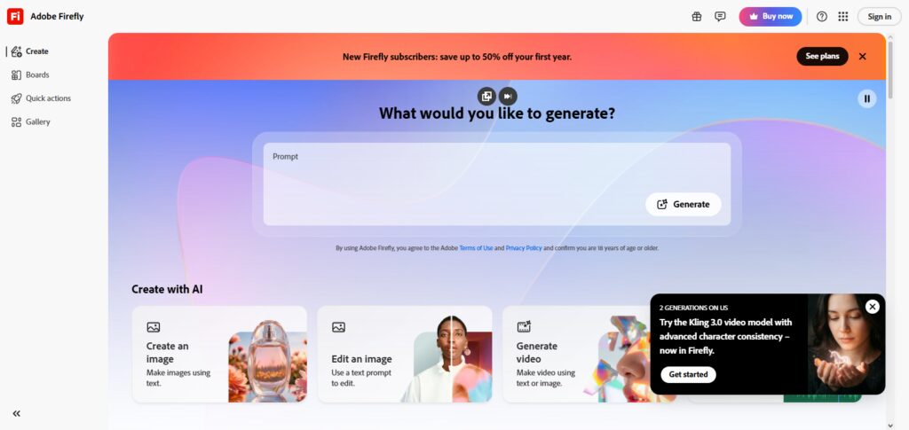 Adobe Firefly