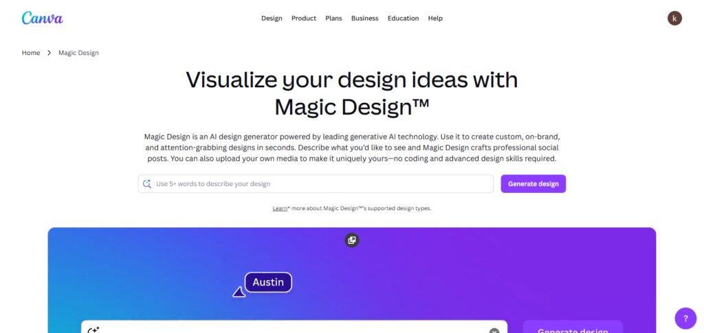 Canva Magic Studio