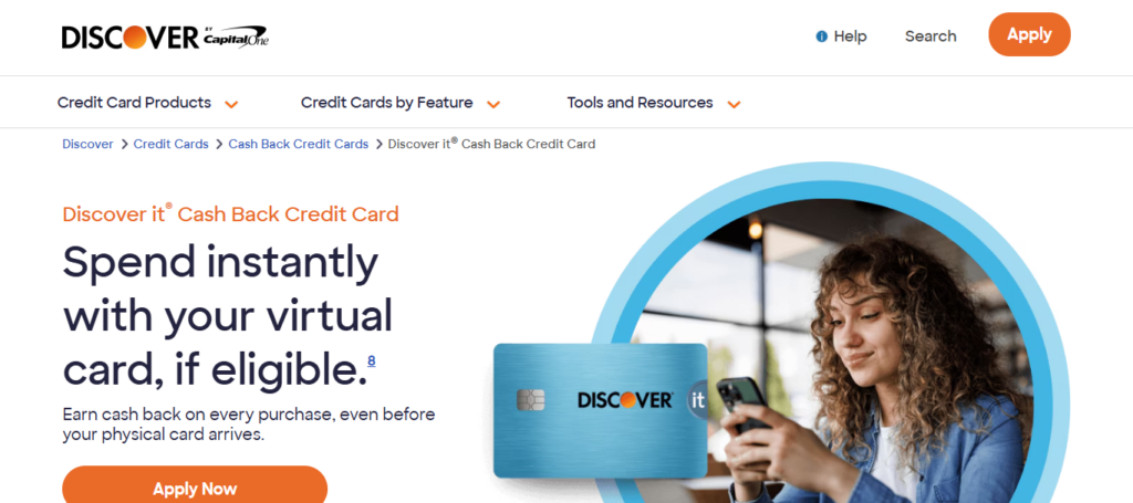 Discover it® Cashback