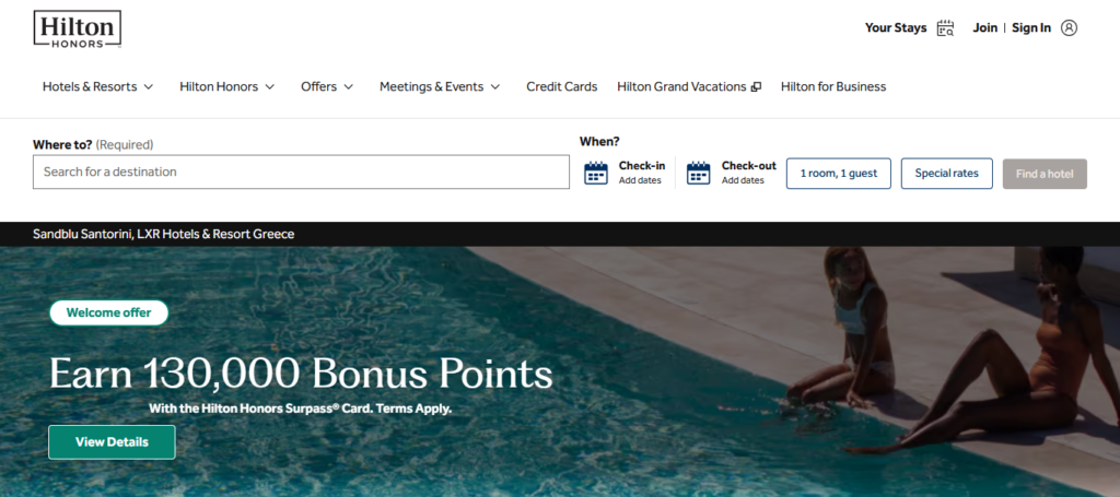 Hilton Honors American Express Surpass®