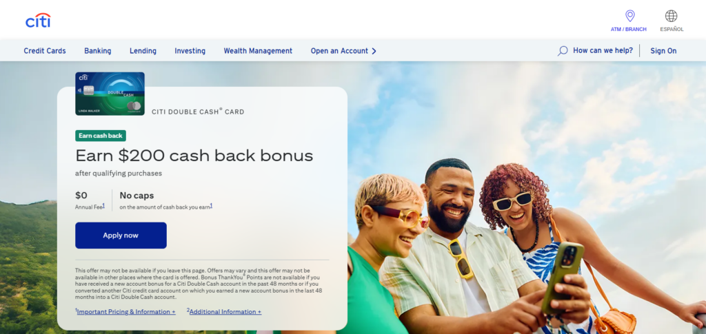 Citi Double Cash Card