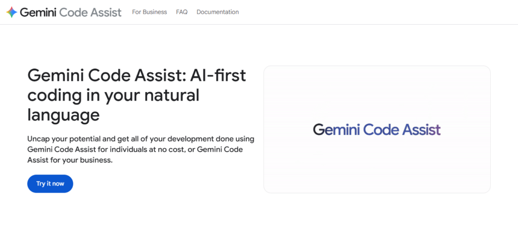 Google Gemini Assist