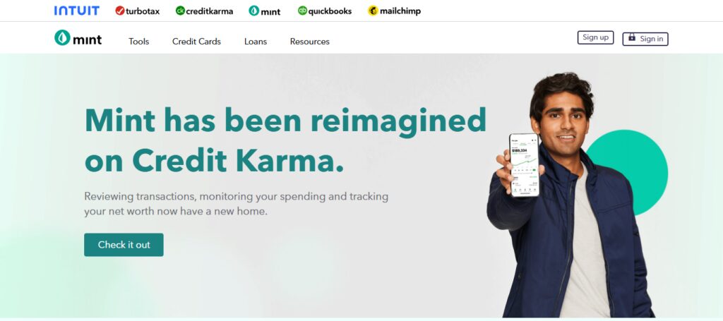 Mint AI Budgeting