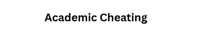 Academic Cheating