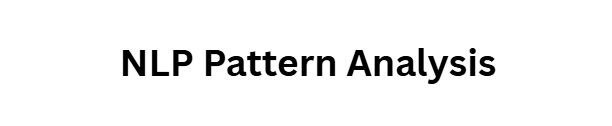 NLP Pattern Analysis