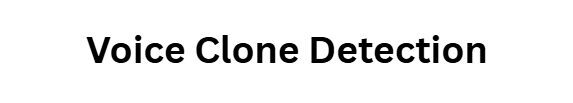 Voice Clone Detection