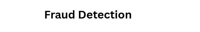 Fraud Detection