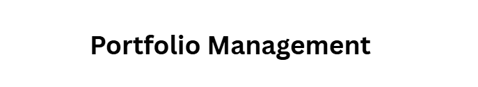 Portfolio Management