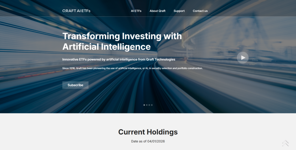 10 AI Systems That Adjust Finances During Market Crashes 9 Qraft AI ETFs