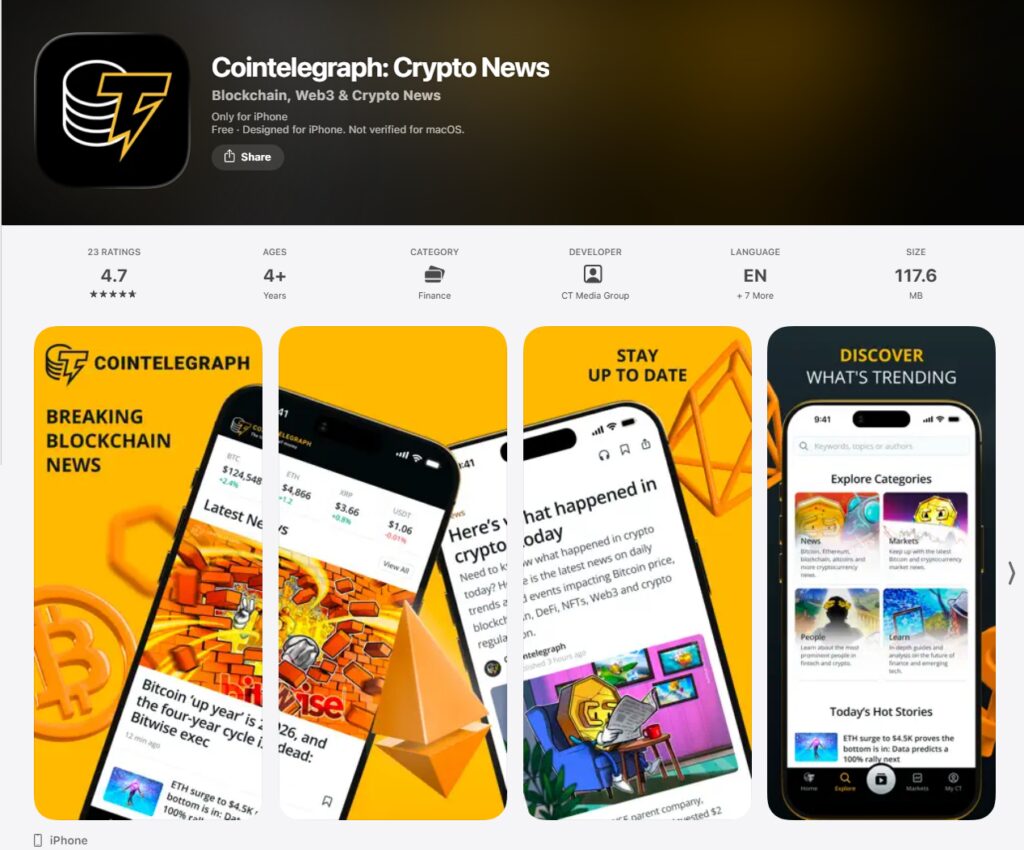 Cointelegraph Advertising