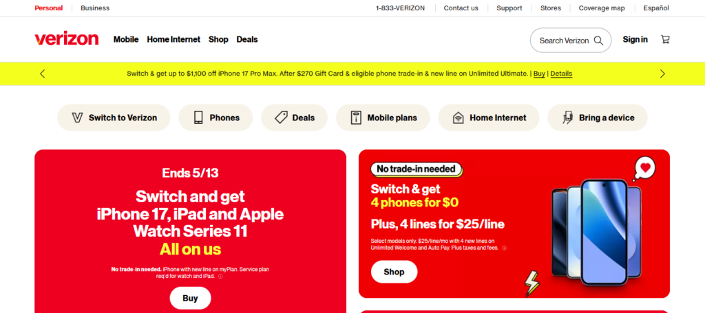 Verizon (VZ)