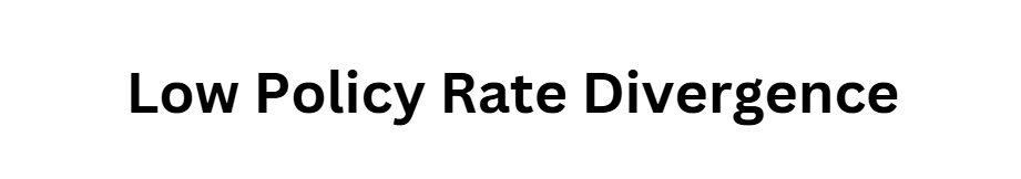 Low Policy Rate Divergence