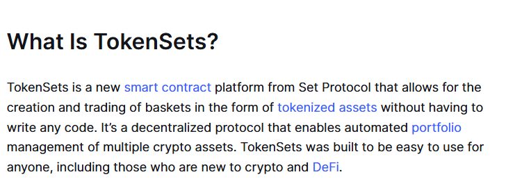  TokenSets (Enzyme / Set Protocol)