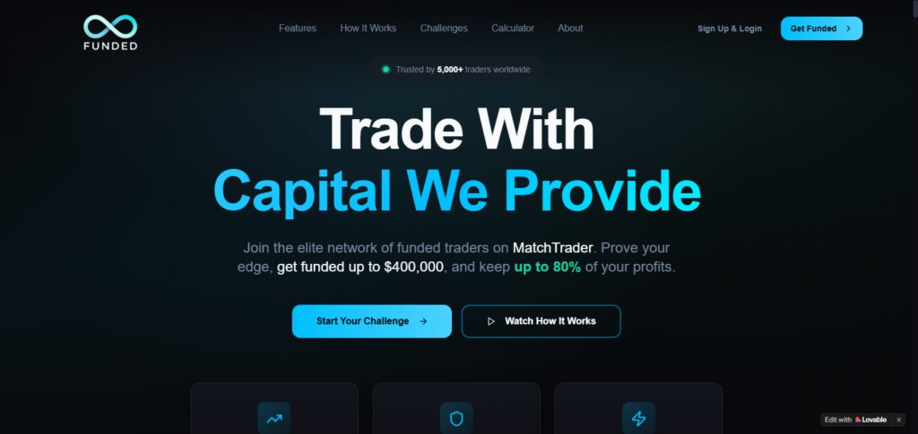  Infinity Funded Traders