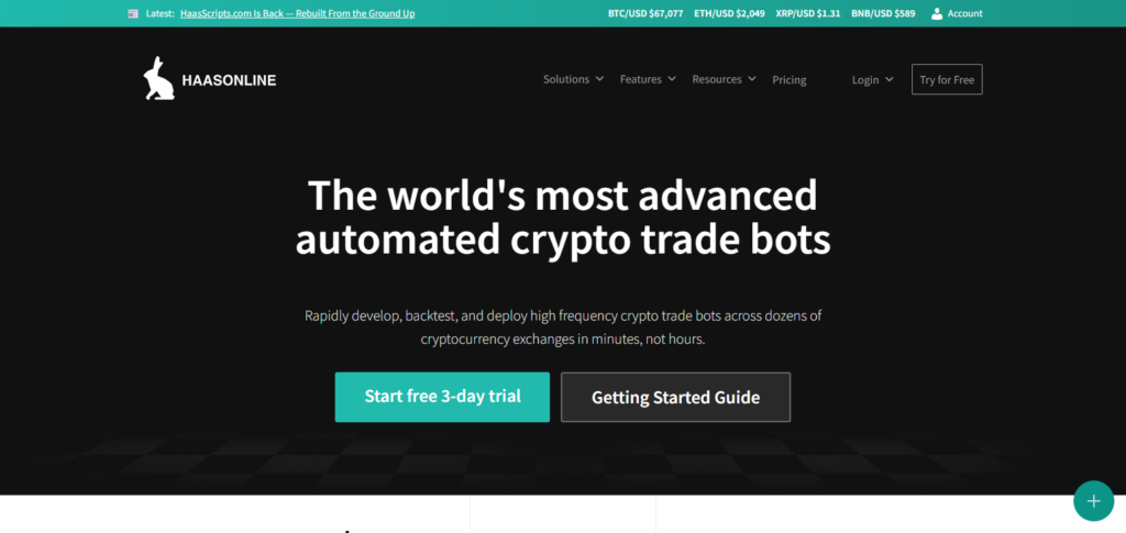 10 AI Tools That Turn Crypto Profits into Automated Savings Plans 9 HaasOnline