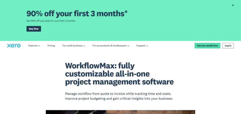  Xero + WorkflowMax