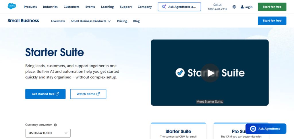 Salesforce Starter Suite
