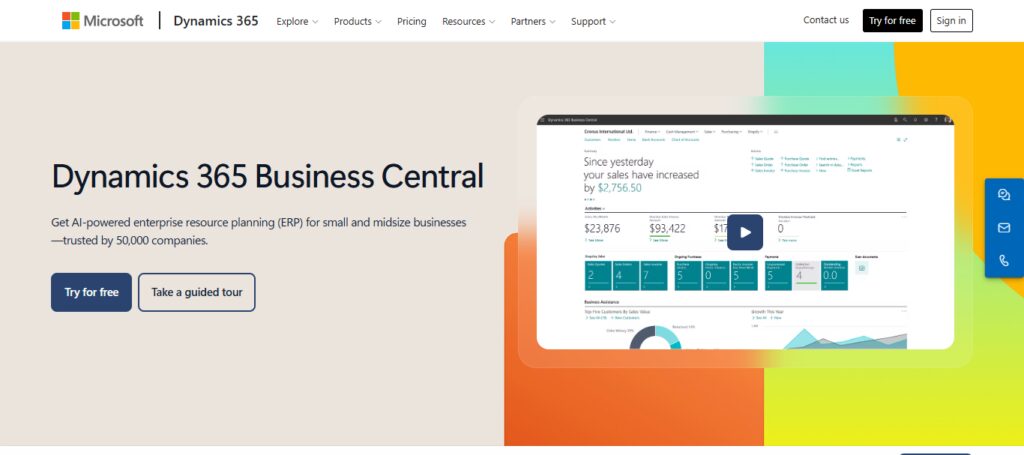 10 Best All-in-One Business Software Suites for 2026 4 Microsoft Dynamics 365 Business Central