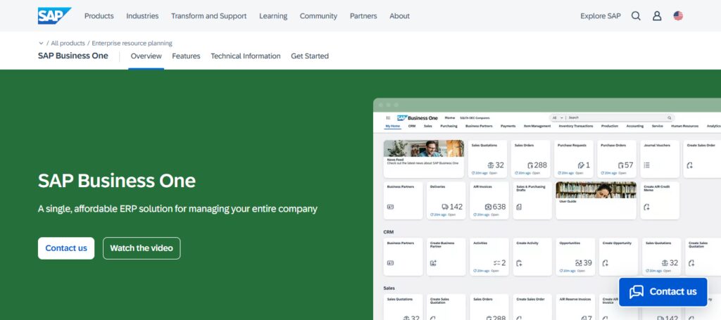 10 Best All-in-One Business Software Suites for 2026 5 SAP Business One