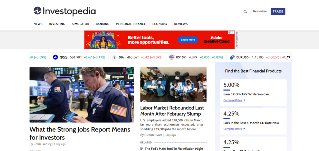 The 10 Best Finance Blogs for Corporate Professionals 5 Investopedia