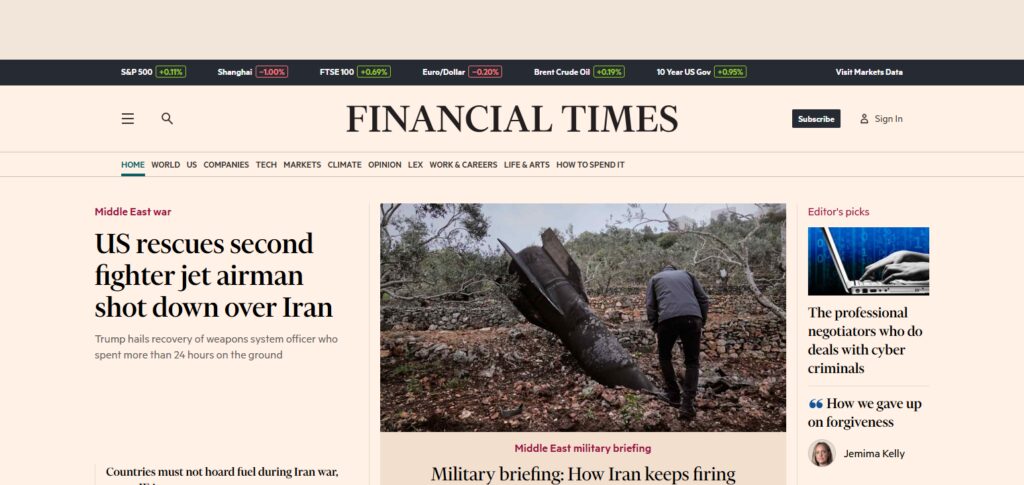  The Financial Times